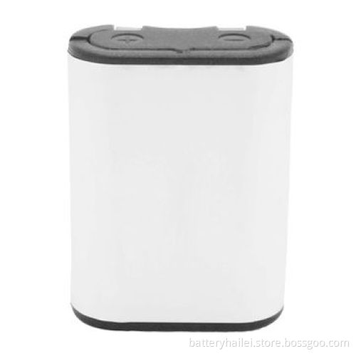 6.0V Li-Mno2 battery, 2CR5 type, 1400mAh capacity, UL and UN approved, RoHS Directive-compliant